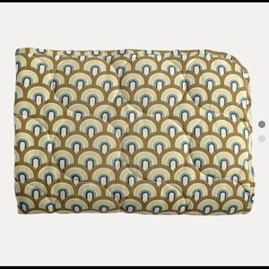 Kate quinn bamboo quilt mustard modern scallop gift